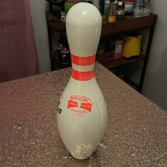 Authentic WIBC ABC DBA Happy Birthday Bowling Pin Gift - Picture 5 of 7